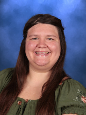 Jessica Kaup, Campbell Christian Schools staff member, smiling in a school setting