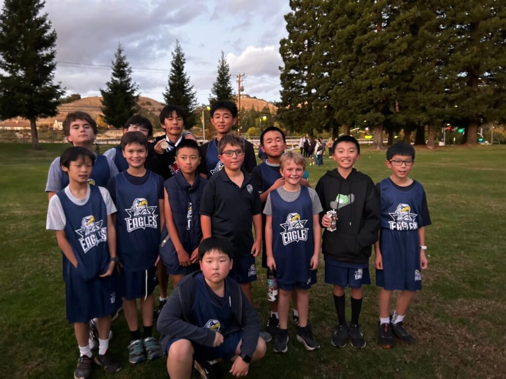 Students actively participating in athletics at Campbell Christian Schools, demonstrating teamwork and sportsmanship.