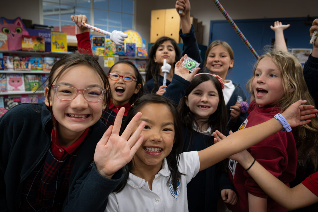 Students enjoying activities and homework support in Campbell Christian Schools’ Extended Care Program.