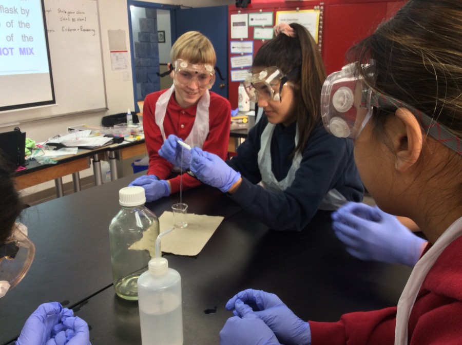 Students participating in diverse classroom activities at Campbell Christian Schools