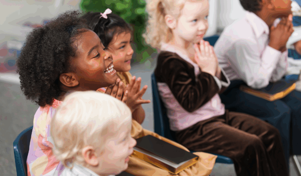 Students and families from Campbell Christian Schools and Campbell Church of Christ gathered in fellowship, symbolizing a community rooted in faith, learning, and service.