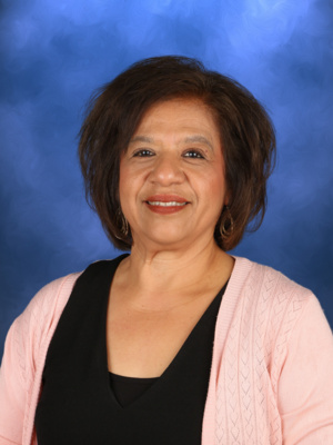 Ali Davis, Campbell Christian Schools staff member, smiling in a welcoming school environment