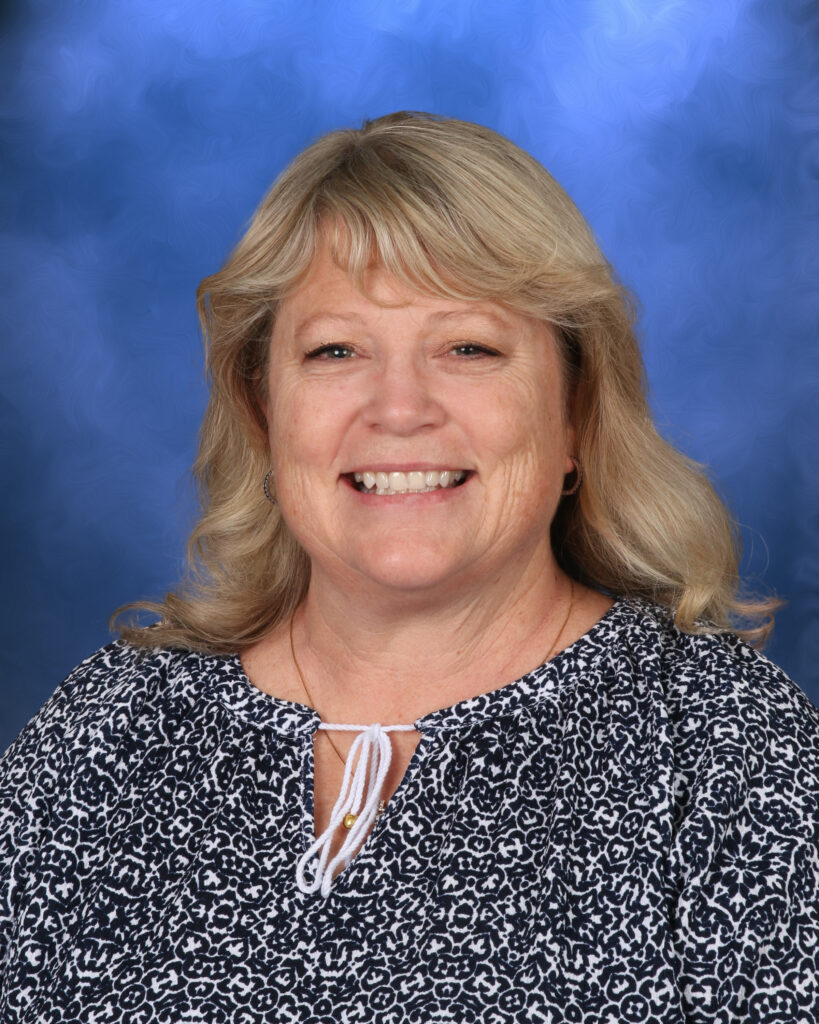 Christina Aronen, Principal of Campbell Christian Schools, smiling on campus