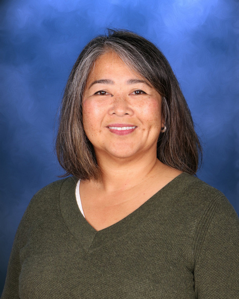 Sonja Dumo, Office Administrator at Campbell Christian Schools, in the school's front office.